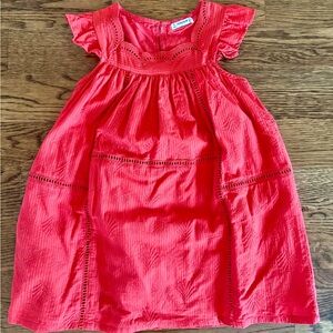 Mayoral Vibrant Red Casual Kids Dress